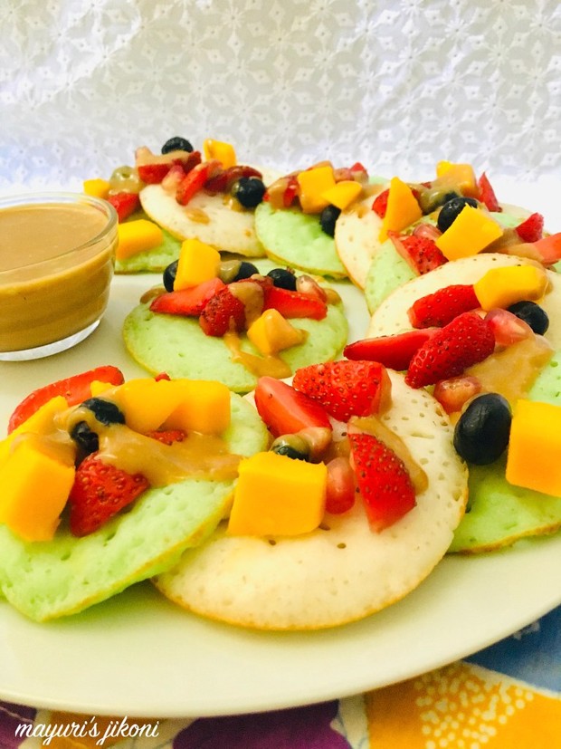 Fruity serabi/Pinterest by Mayuri Jikoni Serabi