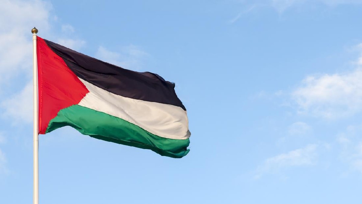 Bendera Palestina. (Foto: Joel Carillet/Getty Images/iStockphoto)