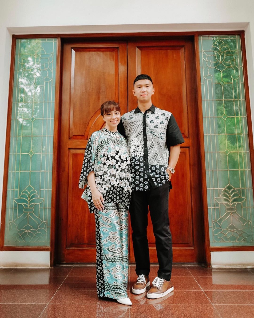 Nikita Willy dan Indra Priawan lebaran pertama kali sebagai suami istri/instagram.com/nikitawillyofficial94