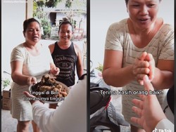 Toleransi, Tetangga Beda Agama di Bali Berikan Ayam Betutu untuk Santapan Lebaran