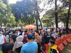 H+2 Lebaran, Per Pukul 09.30 WIB Ragunan Diserbu 8.600 Pengunjung