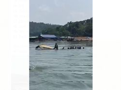 Buntut Perahu Wisata Terbalik, Waduk Kedungombo Boyolali Ditutup