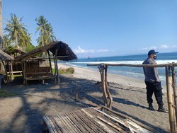 Sejumlah Tempat Wisata di Senggigi Sepi, Polisi Tetap Ingatkan Prokes