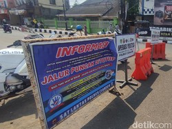 Jalur Puncak ke Cianjur Ditutup, Kendaraan Dialihkan ke Jonggol