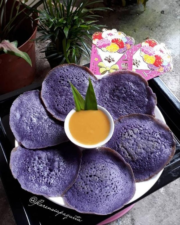 Serabi/Pinterest by Instagram florensiapaquitaS Serabi taro