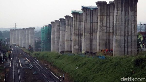 Begini Progres Pembangunan Kereta Cepat di Bandung Barat