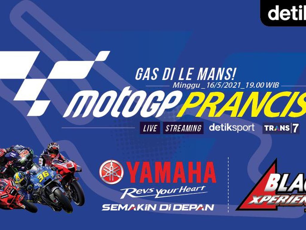 Infografis MotoGP 2021: Gas di Le Mans!