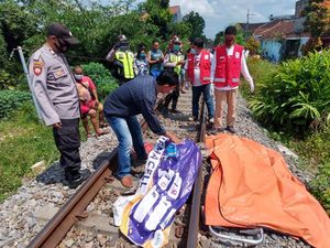 Wanita di Blitar yang Tewas Tertabrak KA Ternyata Bunuh Diri