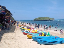 H+2 Lebaran, 38.325 Orang Kunjungi Pantai Selatan Gunungkidul