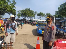 Halau Wisatawan, Jalan Lingkar Selatan Arah Anyer Ditutup Total