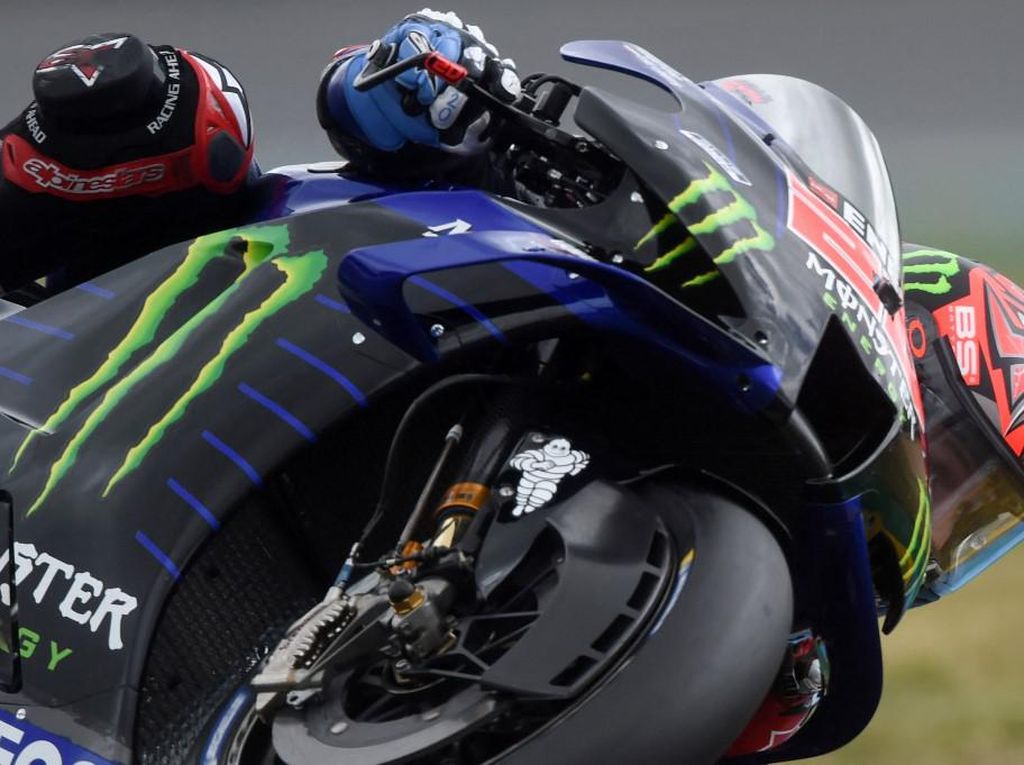 MotoGP Prancis: Quartararo Ragu Bisa Lama Pimpin Balapan jika Berjalan Basah