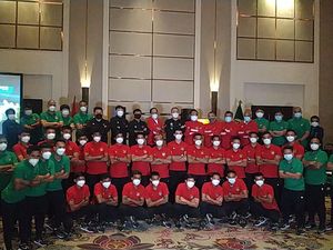 PSSI Lepas Timnas Indonesia Berangkat ke Dubai