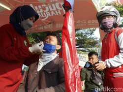 Saat Arus Balik, Ada 13.675 Pemudik Dites Antigen di Pos Penyekatan