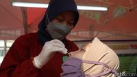 Usai Pulang Kampung, Pemudik Dites Antigen