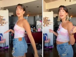 Wanita Ini Viral Setelah Tunjukkan Perut Buncit Usai Makan