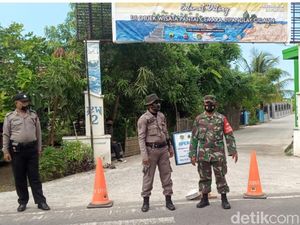 Wisatawan Membludak, Pantai Jayanti dan Cemara Cianjur Ditutup Wisatawan Membludak, Pantai Jayanti dan Cemara Cianjur Ditutup