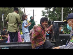 13 Pemudik Naik Pikap Disetop di Bitung, Langsung Dites COVID