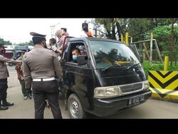 13 Pemudik Tepergok Naik Pikap di Tangsel, Langsung Dites Antigen!