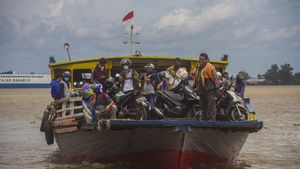 Arus Balik Jalur Sungai di Banjarmasin Meningkat Usai Lebaran