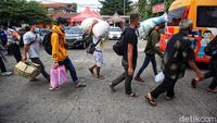 Arus Balik Mulai Terlihat di Terminal Kalideres