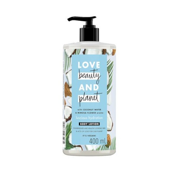 Beauty, Love and Planet, Coconut Water & Mimosa Flower Body Lotion (sumber : halodoc.com) Beauty, Love and Planet, Coconut Water & Mimosa Flower Body Lotion (sumber : halodoc.com)