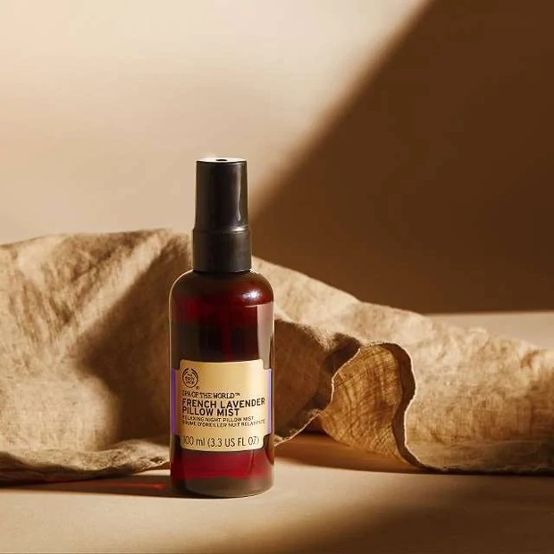 foto: The Body Shop French Lavender Pillow Mist/thebodyshop.co.id