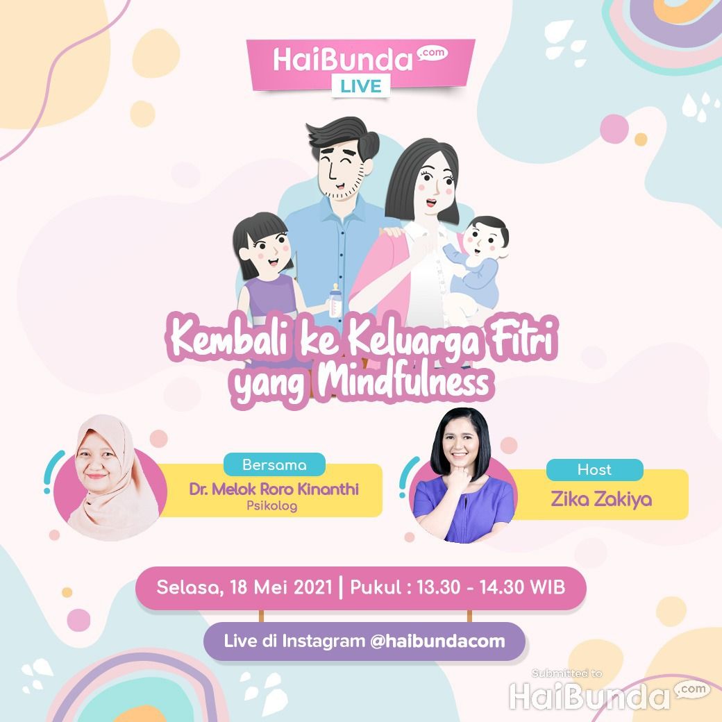 HaiBunda Live Kembali ke Keluarga Fitri yang Mindfulness