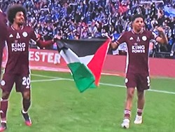 Pemain Leicester Bawa Bendera Palestina, Kena Sanksi atau Tidak?