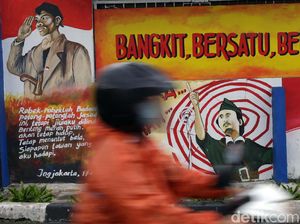 Ada Mural Kampung Pancasila di Jakarta