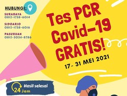 Digelar Swab PCR Gratis di 3 Kota Antisipasi Lonjakan COVID-19 Usai Lebaran