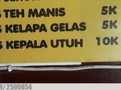 Fatal! Gegara Salah Tulis, Nama Menu Restoran Ini Bikin Mikir Keras