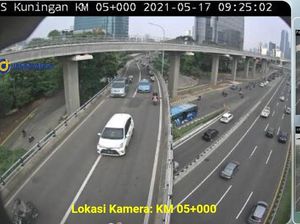 Senin Pertama Usai Libur Lebaran, Tol Dalam Kota Lancar Jaya Senin Pertama Usai Libur Lebaran, Tol Dalam Kota Lancar Jaya