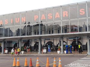 Arus Balik Lebaran, Suasana di Stasiun Pasar Senen Masih Landai