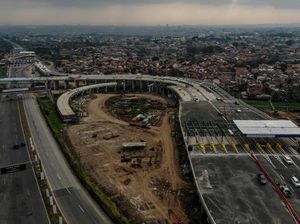 Potret Simpang Susun Cileunyi yang Mulai Diuji Coba Potret Simpang Susun Cileunyi yang Mulai Diuji Coba