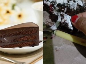 Duh! Wanita Ini Nyaris Menelan Potongan Cutter saat Makan Kue Duh! Wanita Ini Nyaris Menelan Potongan Cutter saat Makan Kue