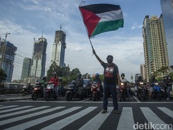 Aksi Bela Palestina di Kedubes AS Selesai, Massa Bubarkan Diri