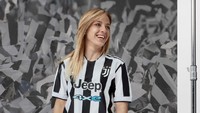 Tim wanita Juventus untuk pertama kalinya bakal mengenakan jersey anyar saat melawan Inter Milan. (Foto: dok. Juventus)