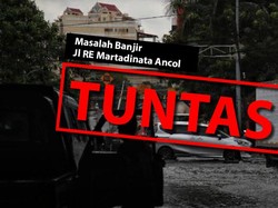 Before-after Proyek Anti-banjir di Jl RE Martadinata Ancol