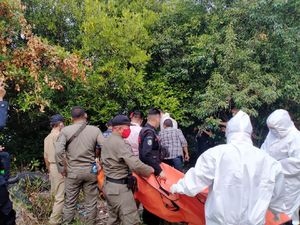 Mayat Pria Tak Utuh Ditemukan di Surabaya