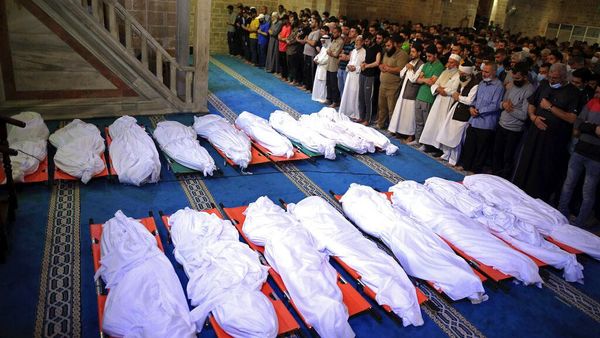 Ratusan Warga Palestina Tewas Akibat Serangan Israel