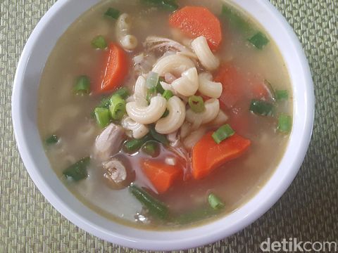 Resep Sop Ayam Makaroni