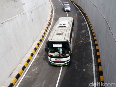 Melihat Uji Coba Simpang Susun Cileunyi