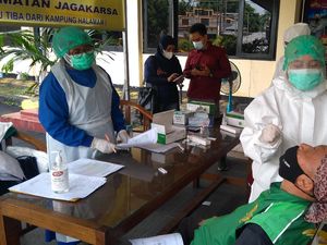 Pulang Mudik dari Brebes, Seorang Warga Jagakarsa Reaktif COVID-19