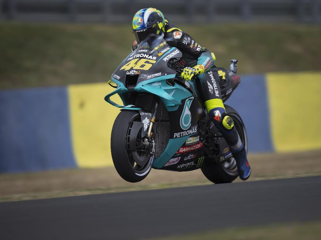 MotoGP Prancis 2021: Rossi Finis ke-11, Lalu Keluhkan Hal Ini