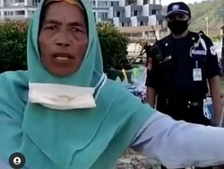 Omelan Bahasa Inggris Emak-emak di NTB Saat Ditertibkan: Come On, No Problem!