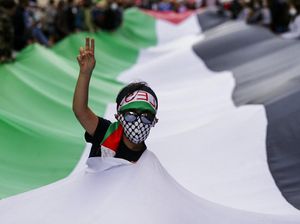 Aksi Kecam Kebringasan Israel di Sejumlah Negara