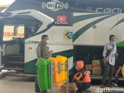 Calon Penumpang di Terminal Garut Wajib Punya Surat Bebas Corona