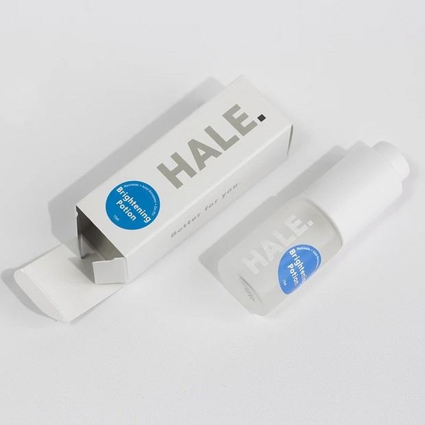 Hale Brightening Potion membantu mencerahkan kulit dan menyamarkan noda hitam/hale.id