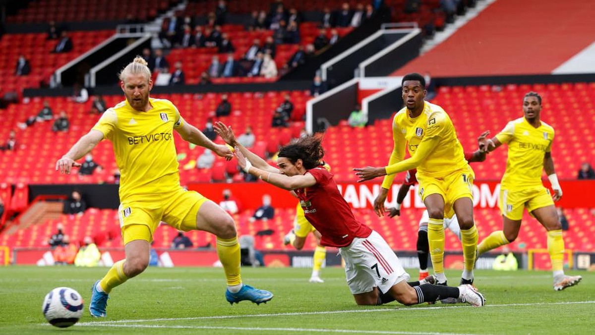 Man United vs Fulham tuntas 1-1 (Getty Images/Phil Noble - Pool)