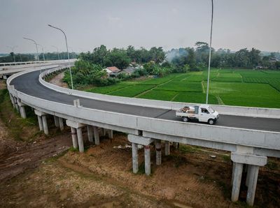 Menengok Progres Pembangunan Tol Serang-Panimbang Seksi I